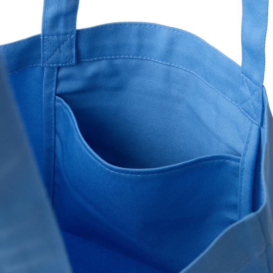 NEW ERA トートバッグ 内側ポケット スカイブルー