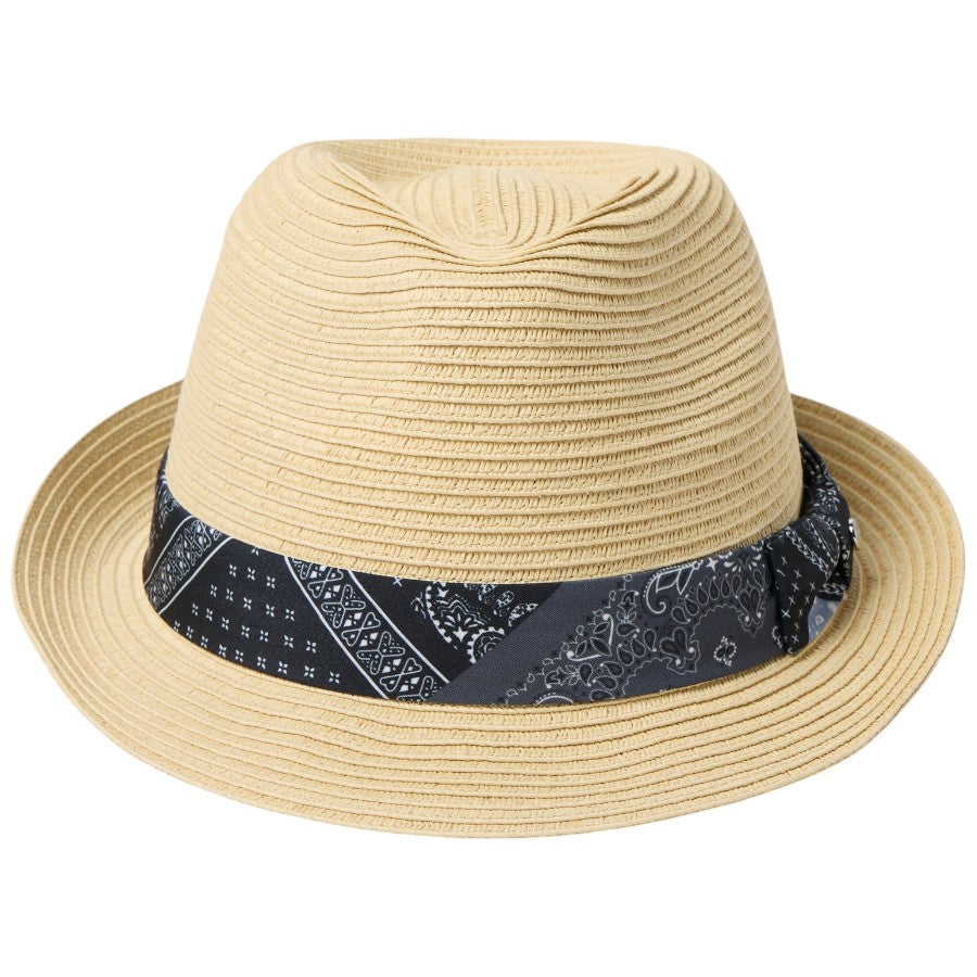 NEW ERA トリルビーハット 正面 ナチュラル