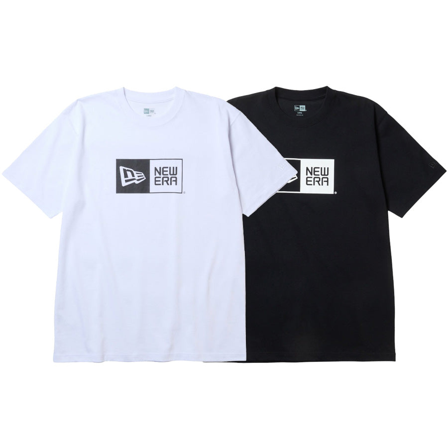 NEW ERA ボックスロゴ Tシャツ 2カラー比較