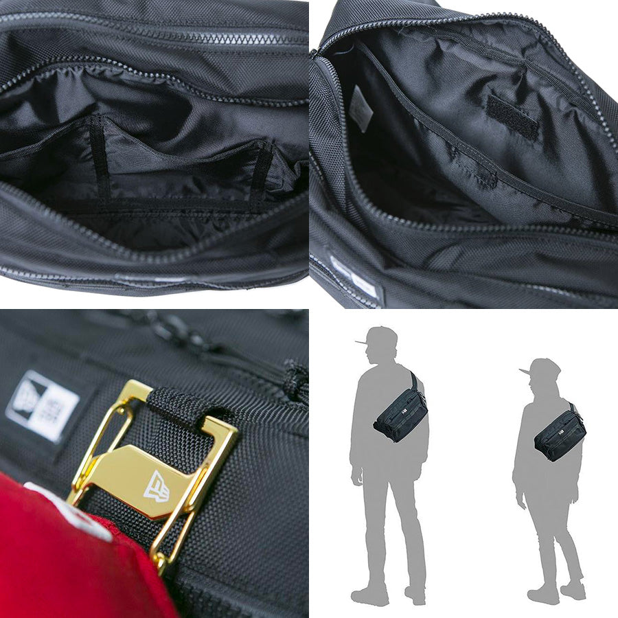 NEW ERA スクエア ウエストバッグ 7L 機能まとめ