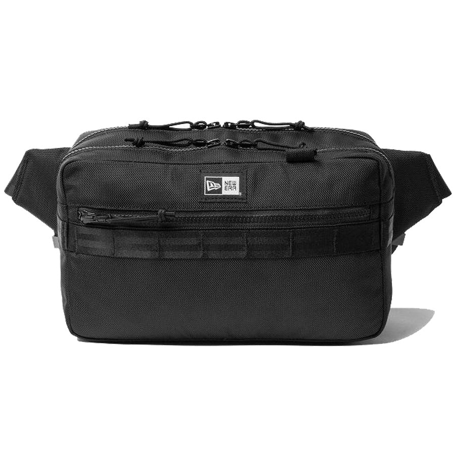 NEW ERA ウエストバッグ ブラック 正面