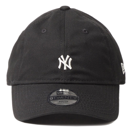 NEW ERA キッズ 9TWENTY ヤンキース ブラック 正面