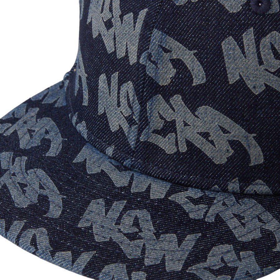 NEW ERA デニムキャップ ロゴレーザー加工