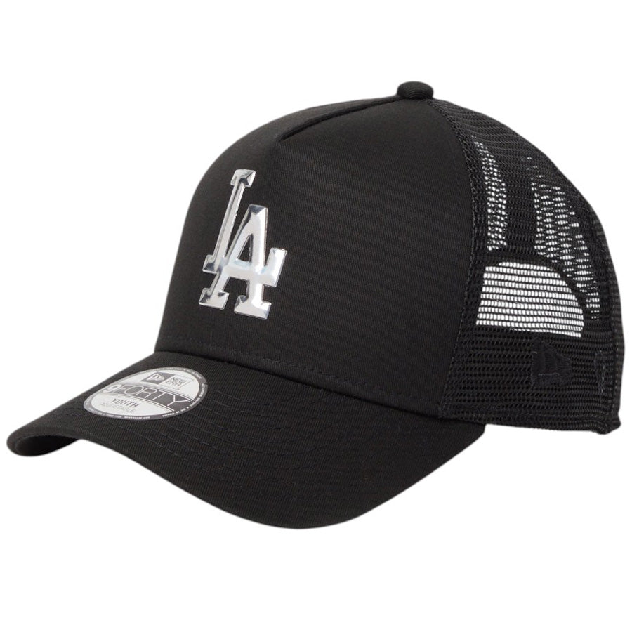 NEW ERA キッズキャップ ドジャース 左斜めデザイン