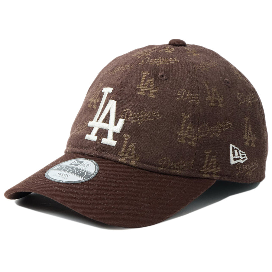 NEW ERA キッズ ドジャースキャップ 左斜め