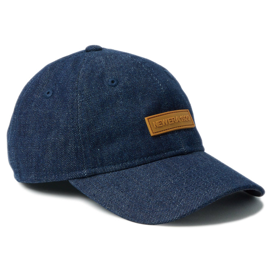 NEW ERA（ニューエラ） キッズ 9TWENTY デニムキャップ インディゴ 右斜め