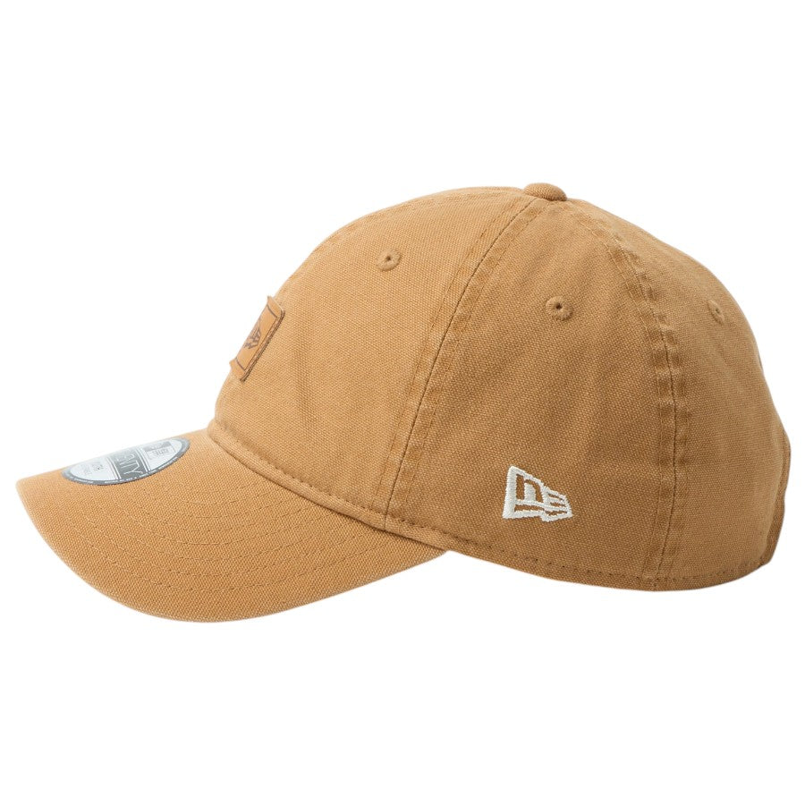 NEW ERA フラッグ刺繍 ライトブロンズ 左側面