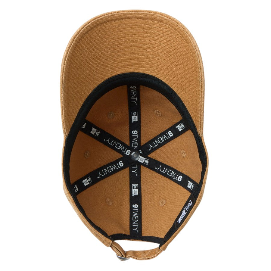 NEW ERA キャップ ライトブロンズ 内側構造