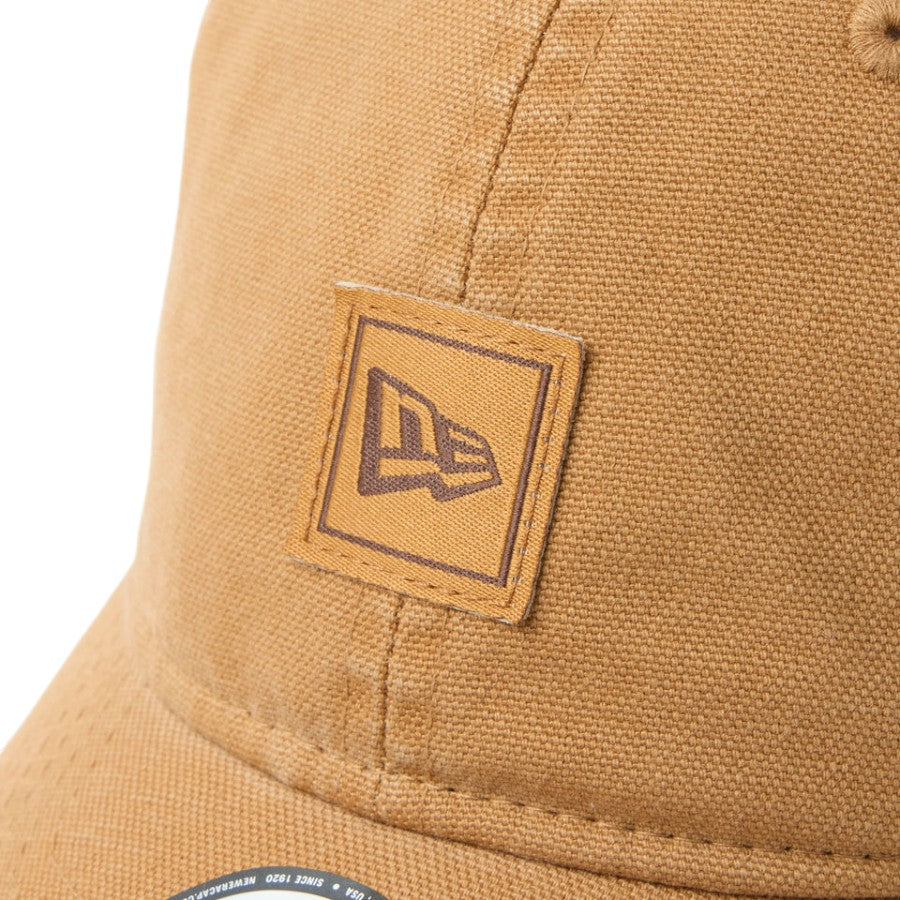 NEW ERA フラッグロゴ ウーブンパッチ ライトブロンズ