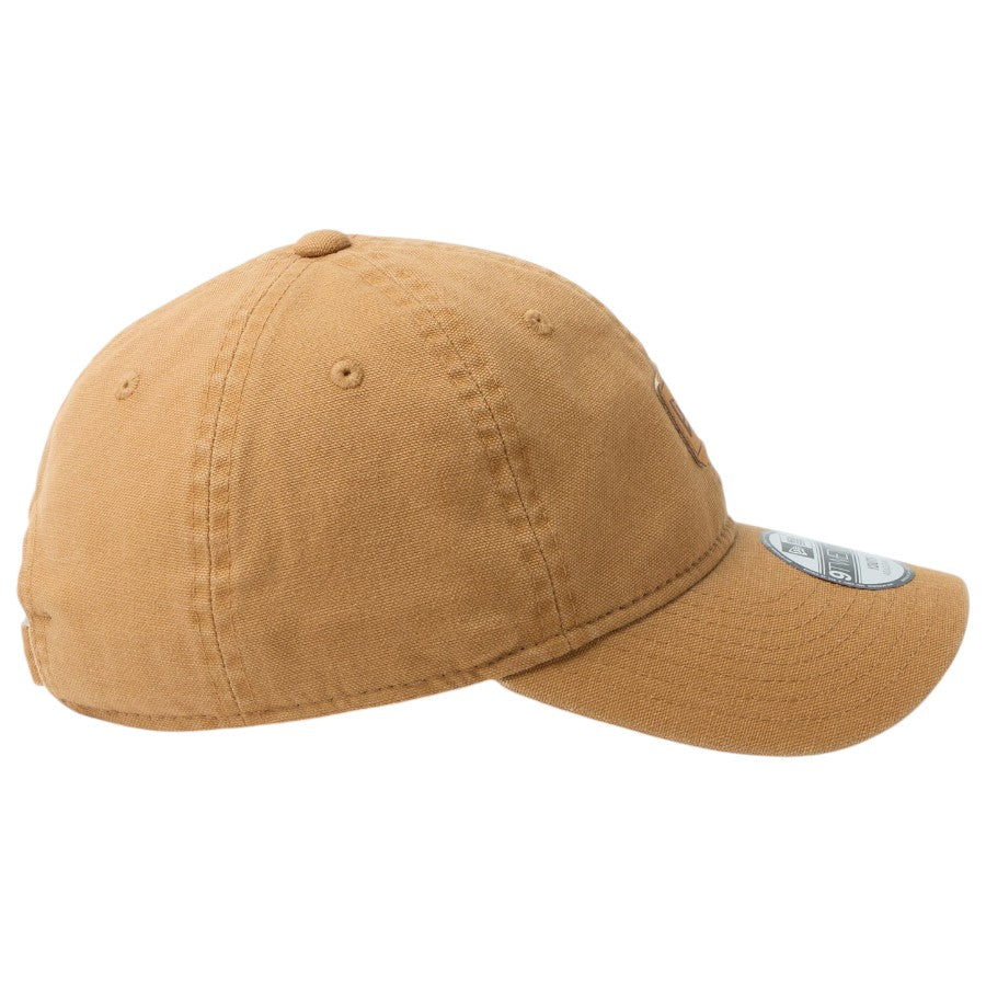 NEW ERA キャップ ライトブロンズ 右側面