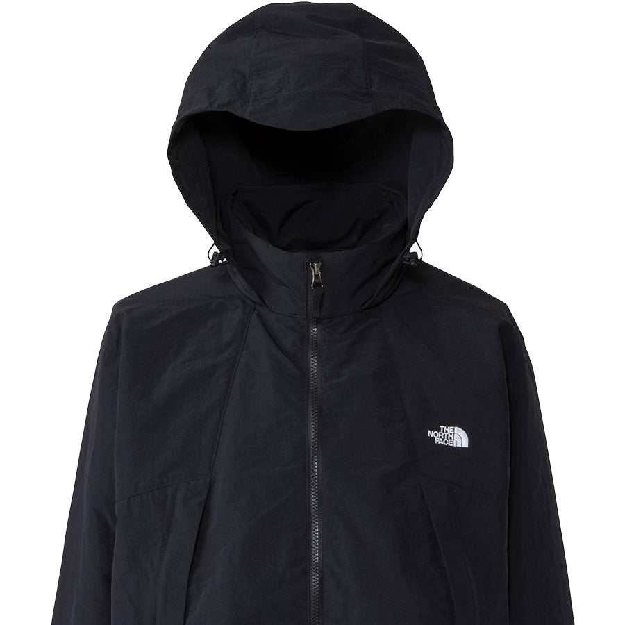 THE NORTH FACE ロゴ刺繍 ナイロンブルゾン ディテール