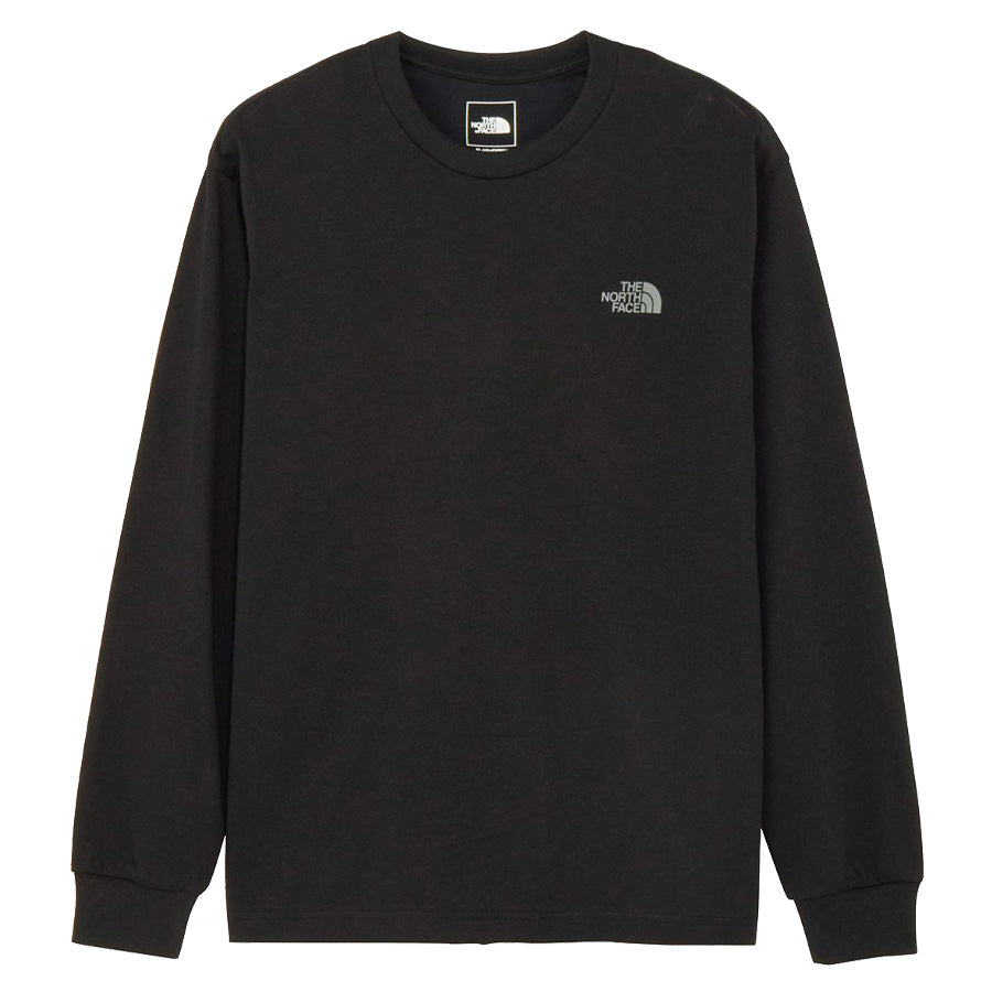 THE NORTH FACE ロングスリーブ バックスクエアロゴティー メンズ
