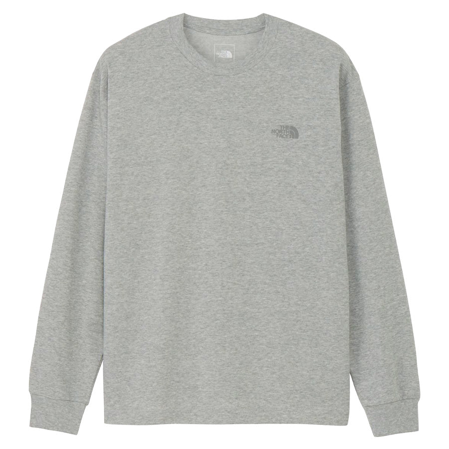 THE NORTH FACE ロングスリーブ バックスクエアロゴティー メンズ