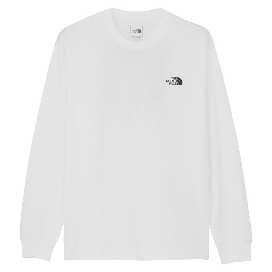 THE NORTH FACE ロングスリーブ バックスクエアロゴティー メンズ