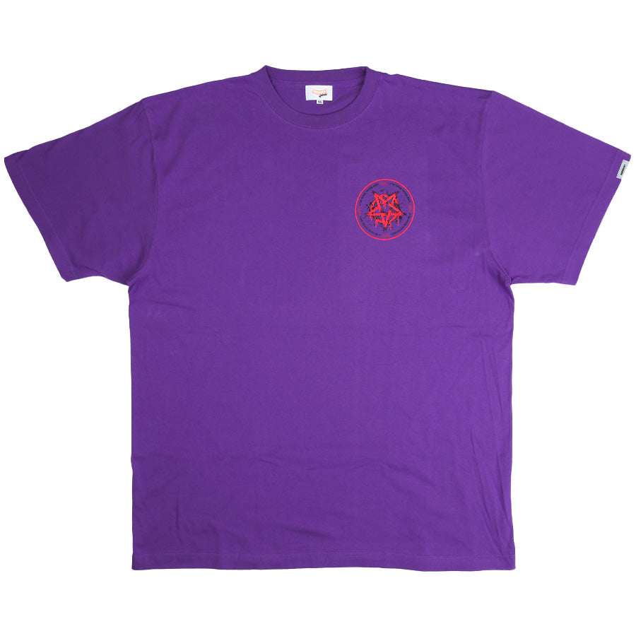 raidback®︎fabric “Purple WORM” T アップルバム Limited】raidback®︎fabric Purple WORM