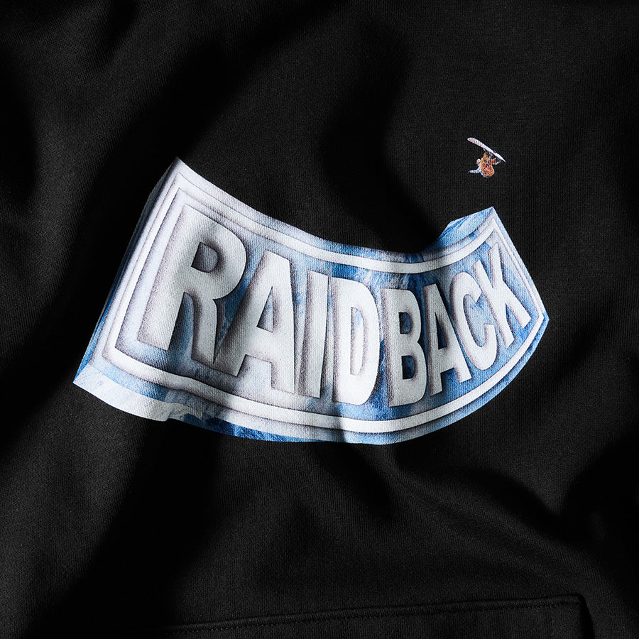 RAIDBACK キューブアーチロゴ グラフィック ブラック
