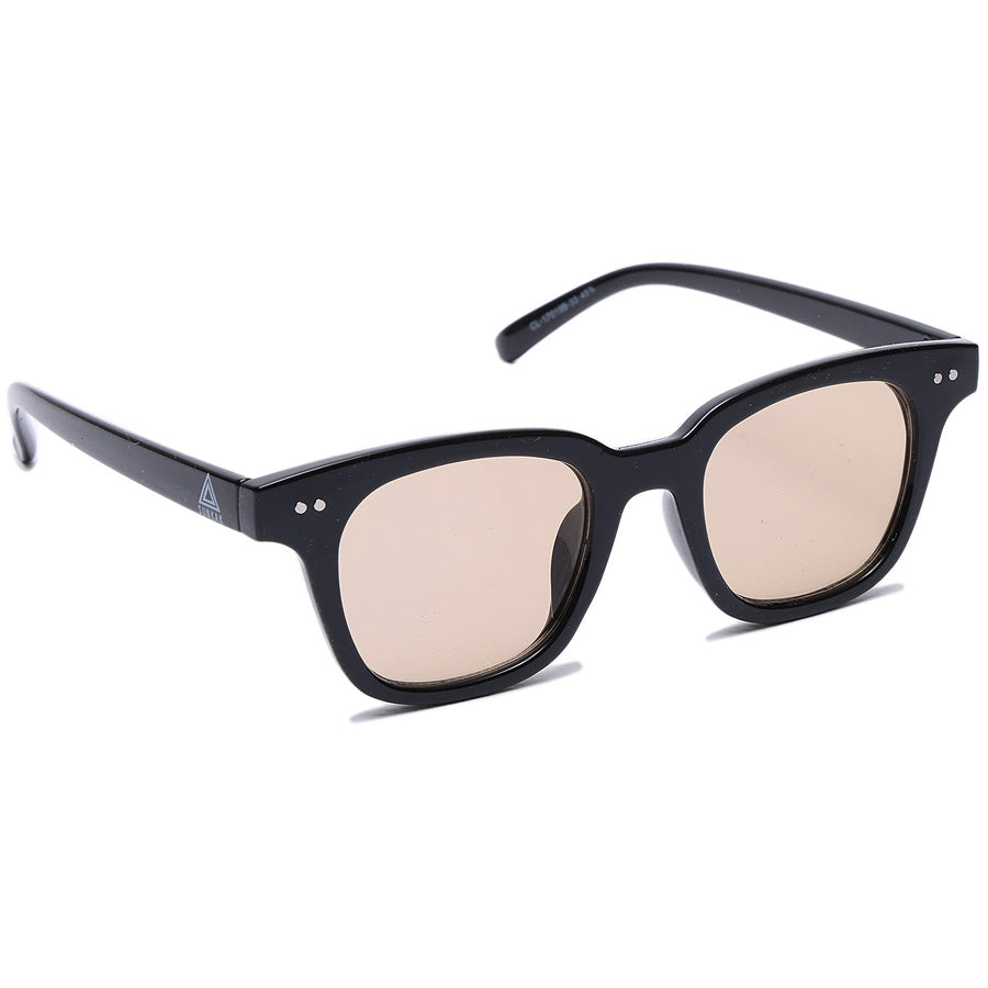 SUNKAK サングラス TYPE2 ブラウン 斜め
