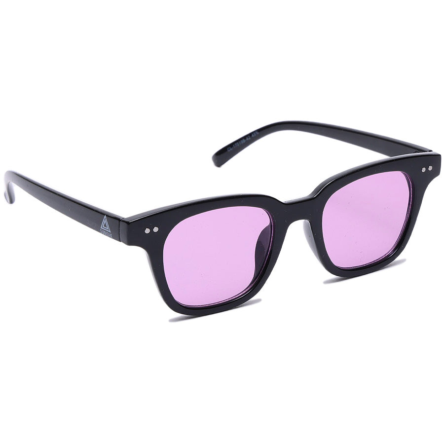 SUNKAK サングラス TYPE2 パープル 斜め