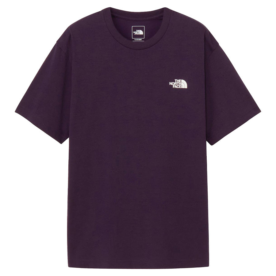 THE NORTH FACE ショートスリーブバンダナスクエアロゴティー エンドレスダスク 正面