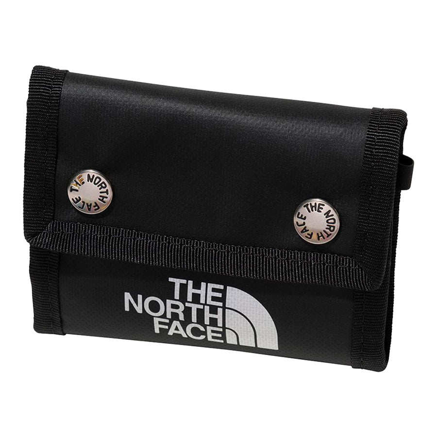 THE NORTH FACE BCドットワレット 三つ折り財布 ブラック 平置き正面 NM82319