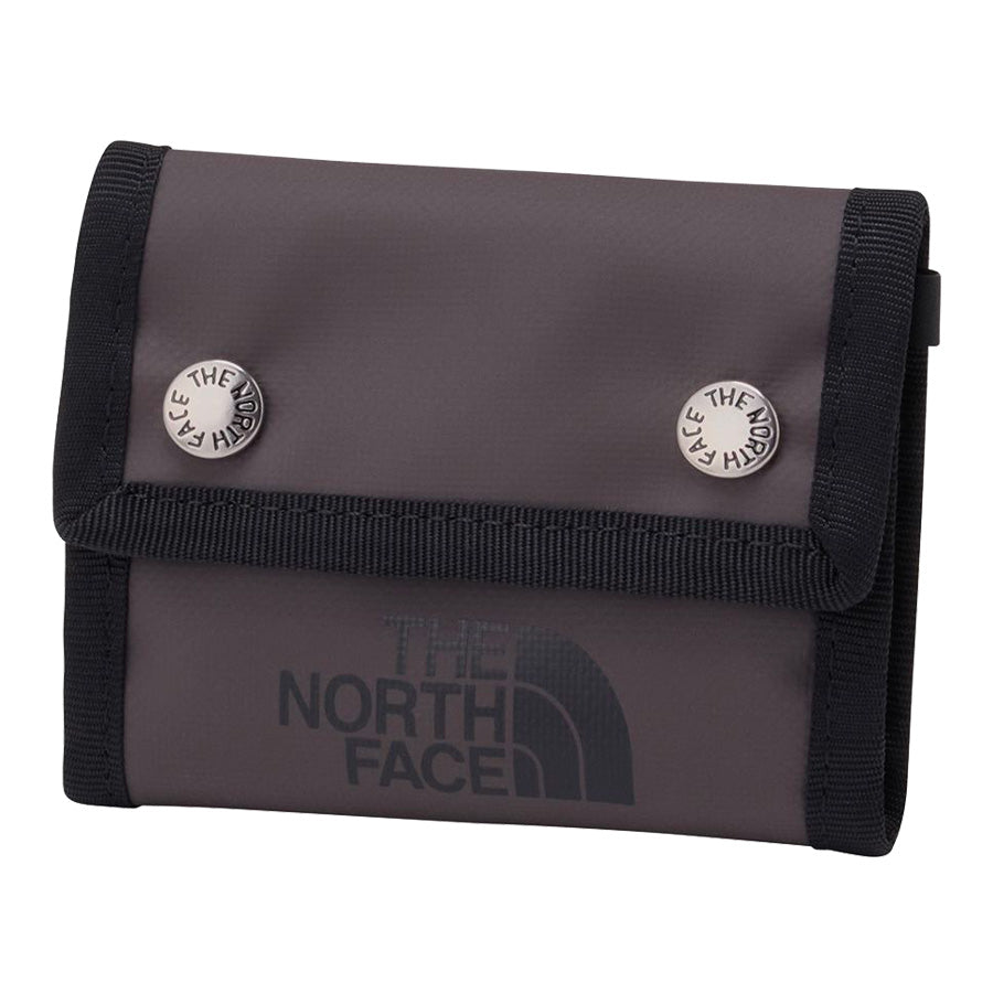 THE NORTH FACE BCドットワレット 三つ折り財布 ダークチェスナット 平置き正面 NM82319