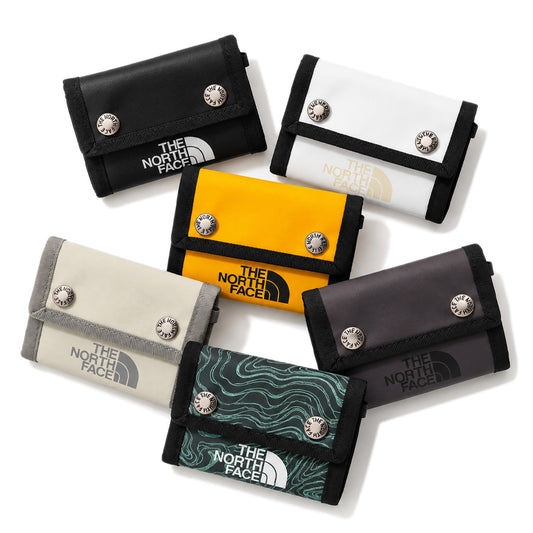 THE NORTH FACE BCドットワレット 三つ折り財布 6カラー 平置き正面 NM82319