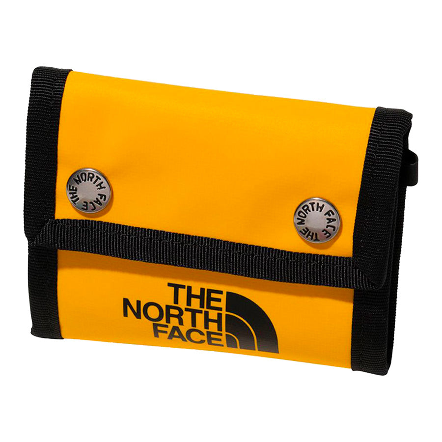 THE NORTH FACE BCドットワレット 三つ折り財布 サミットゴールド 平置き正面 NM82319