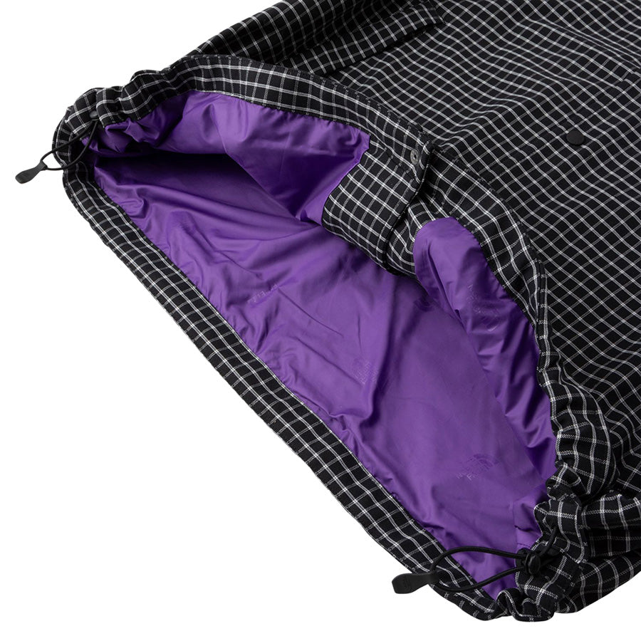 THE NORTH FACE バウンデックストップトゥシャツ ブラック 裏地 裾ドローコード詳細 NR62601