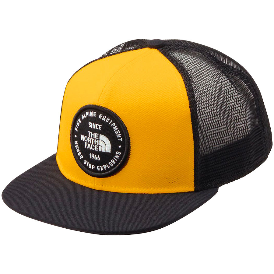 THE NORTH FACE（ザ・ノース・フェイス）メッセージメッシュキャップ サミットゴールド×ブラック
