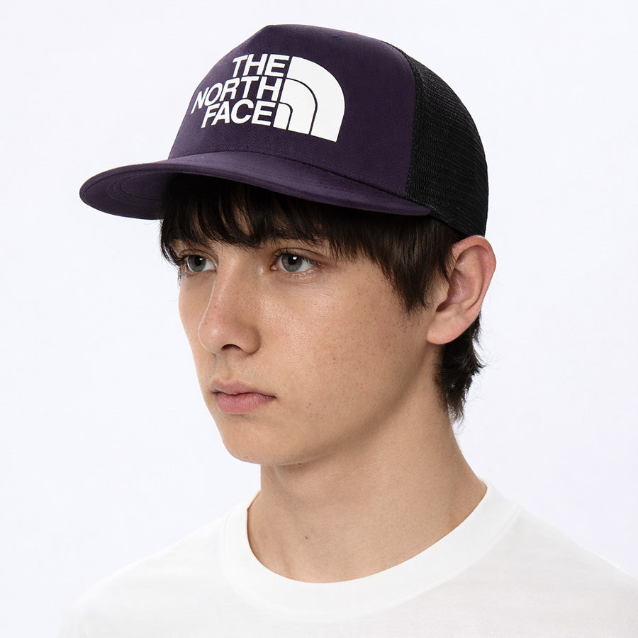 THE NORTH FACE（ザ・ノース・フェイス）ロゴメッシュキャップ 着用