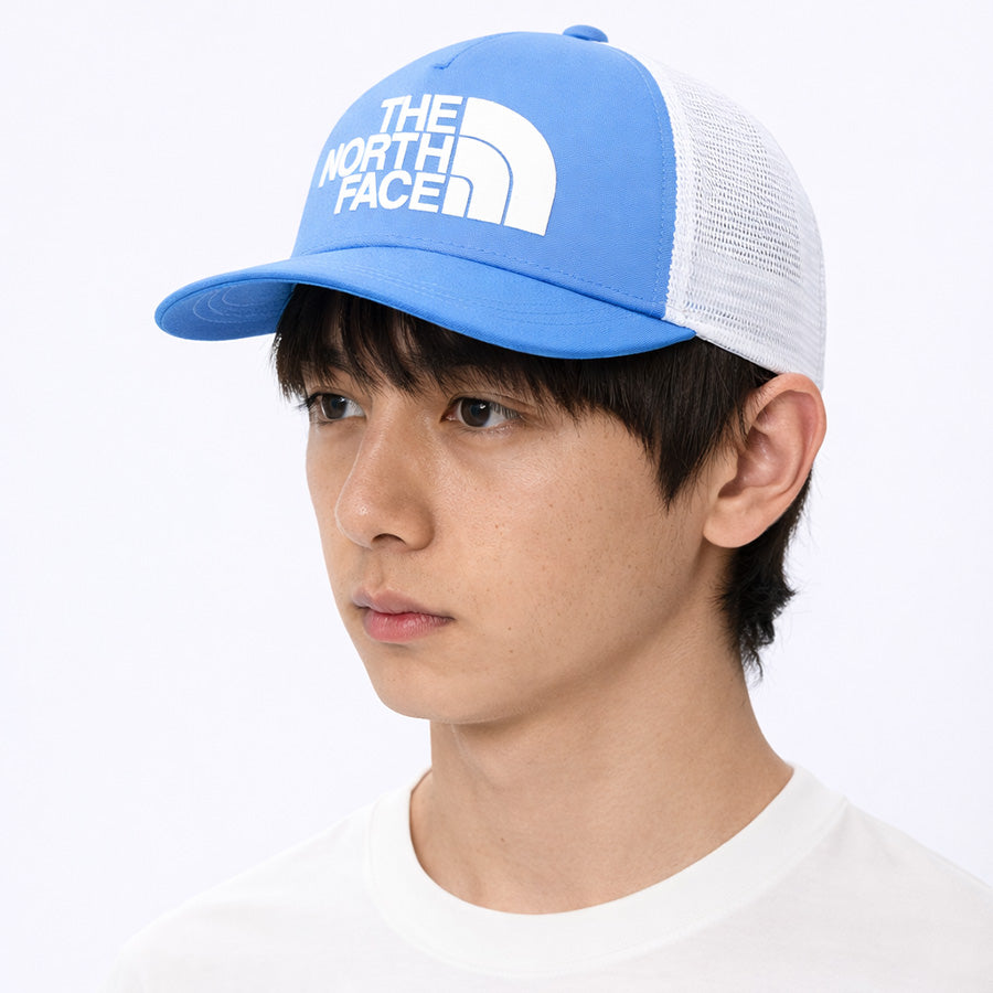 THE NORTH FACE（ザ・ノース・フェイス）ロゴメッシュキャップ 着用