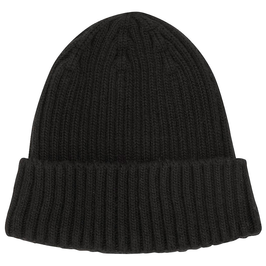 THE NORTH FACE カプッチョリッド ニットキャップ ブラック 背面 平置き NN42544