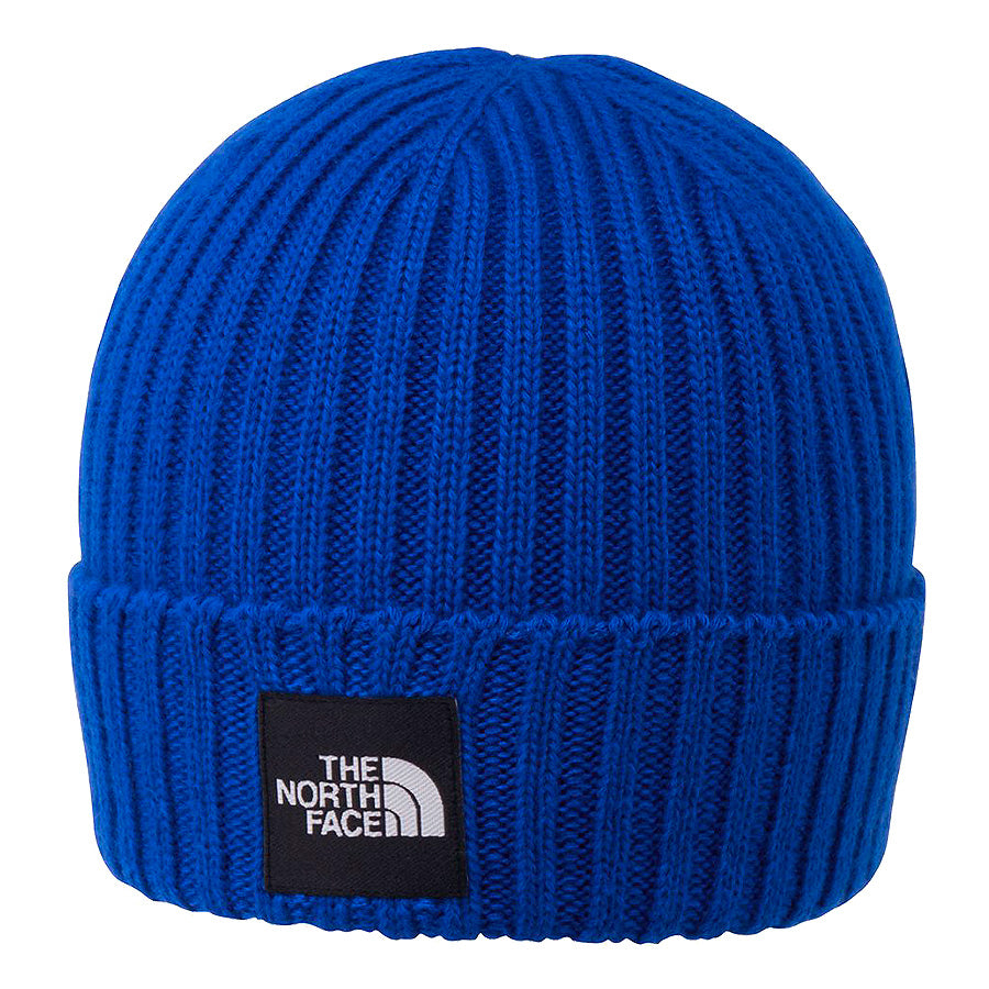 THE NORTH FACE カプッチョリッド ニットキャップ TNFブルー 正面 平置き NN42544