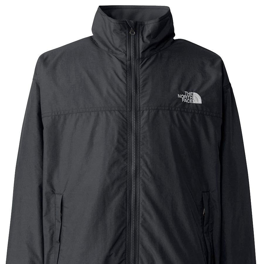 THE NORTH FACE コンパクトノマドブルゾン ブラック フロント上部 NP72532