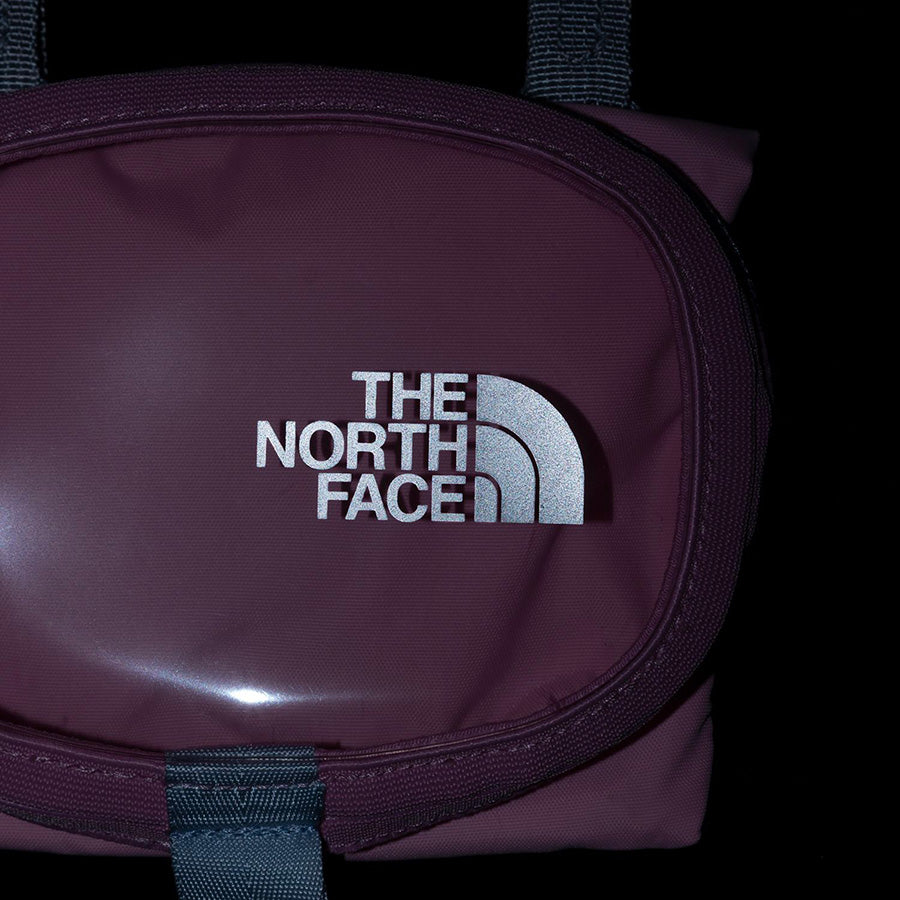 THE NORTH FACE キッズ アドベンチャーポケット プリズムピンク リフレクターロゴ NMJ72652
