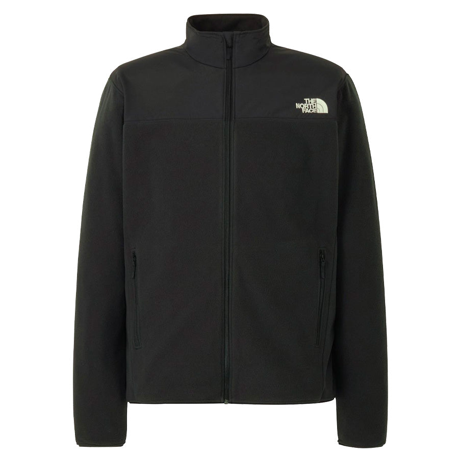 THE NORTH FACE マウンテンバーサマイクロジャケット ブラック フリースジャケット 正面 平置き NL22604