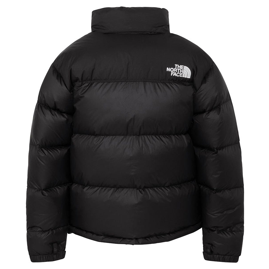 THE NORTH FACE ヌプシジャケット ブラック 背面 平置き ND92555