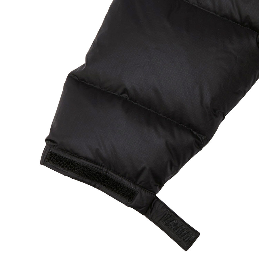 THE NORTH FACE ヌプシジャケット ブラック 袖詳細 ND92555