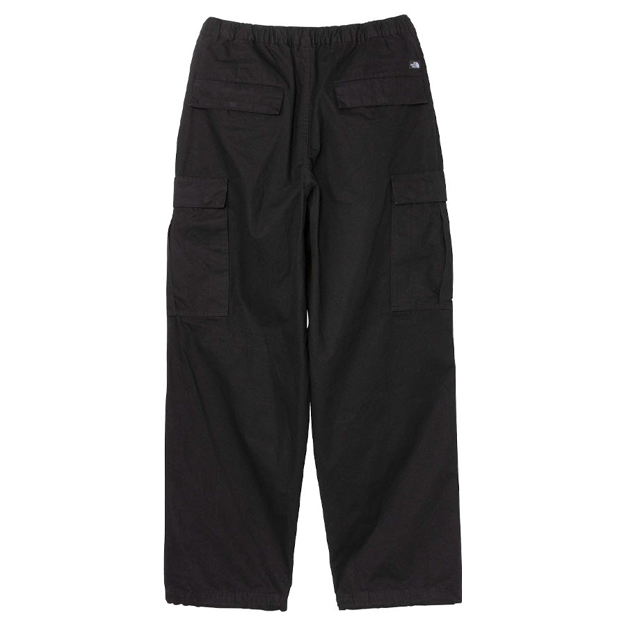 THE NORTH FACE ロックステディカーゴパンツ ブラック 背面平置き NB32633