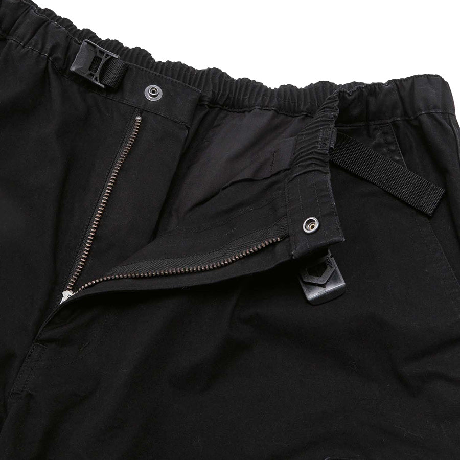 THE NORTH FACE ロックステディカーゴパンツ ブラック フロントファスナー詳細 NB32633