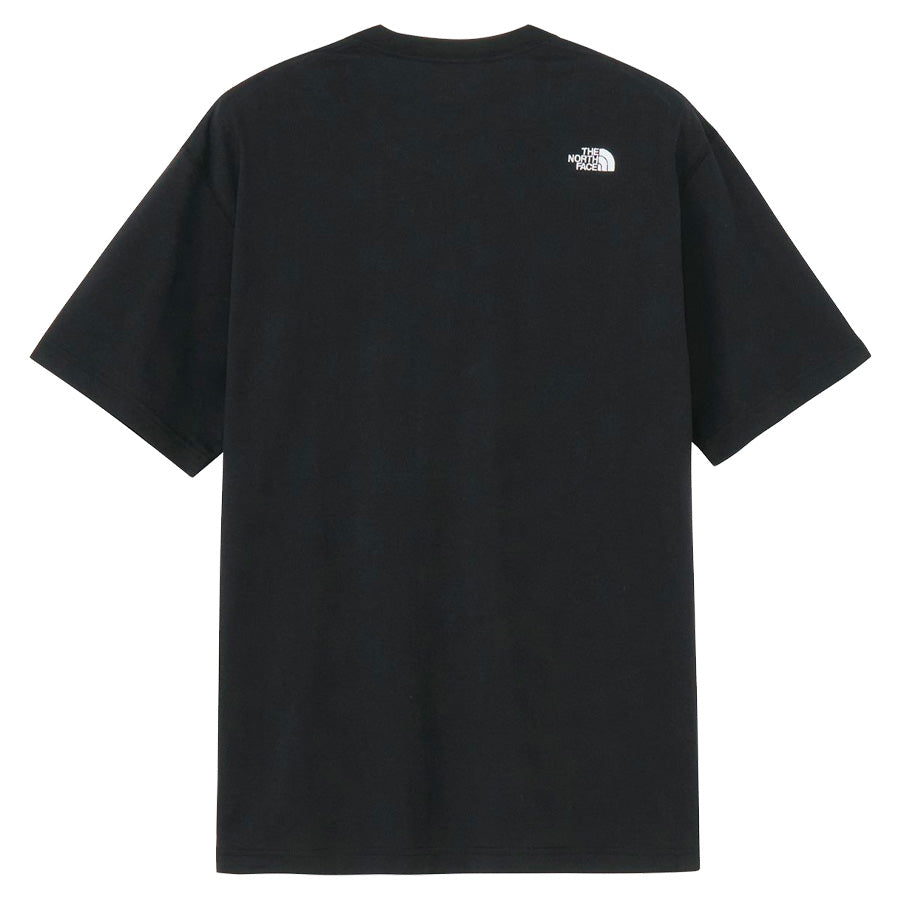 THE NORTH FACE（ザ・ノース・フェイス）ショートスリーブ2メータードームロゴティー ブラック 背面