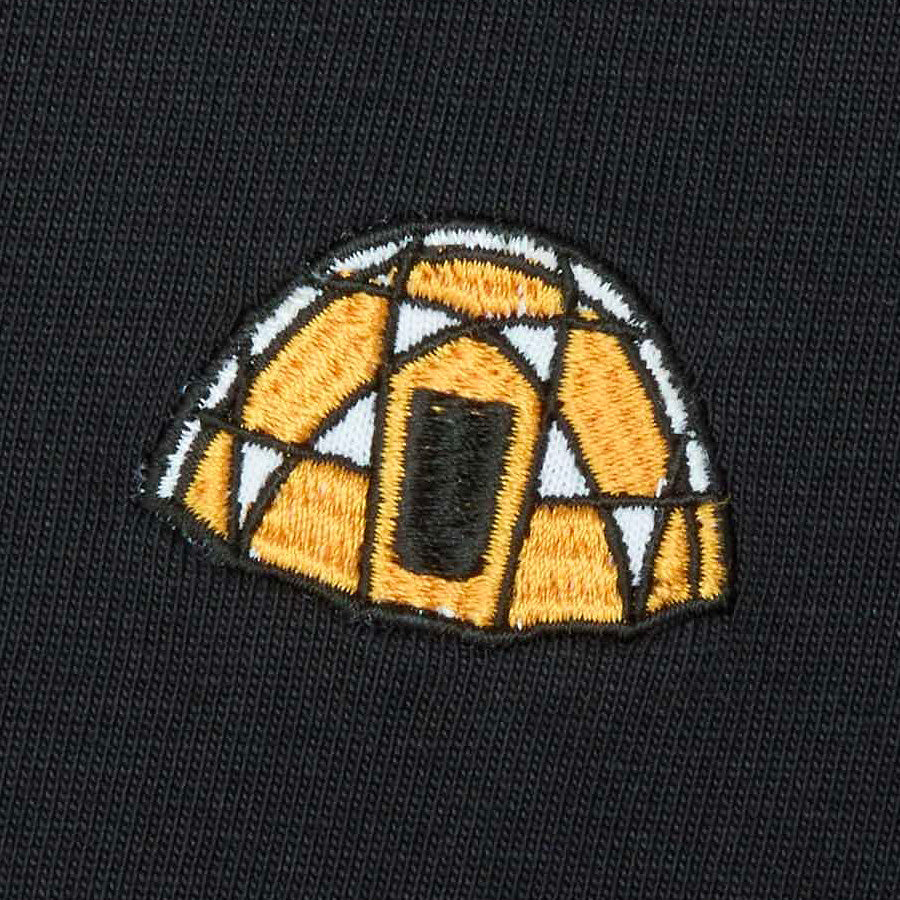 THE NORTH FACE（ザ・ノース・フェイス）ショートスリーブ2メータードームロゴティー ブラック 左胸2-Meter Dome刺繍