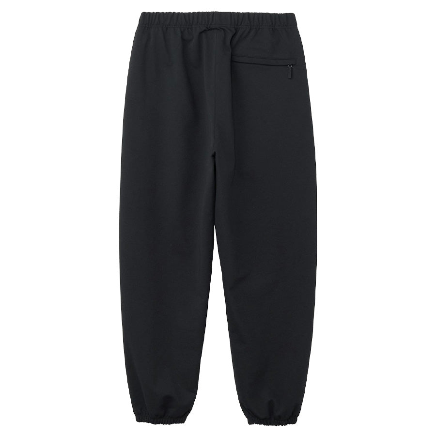 THE NORTH FACE スモールロゴヘザースウェットパンツ ブラック 背面 平置き NB32636