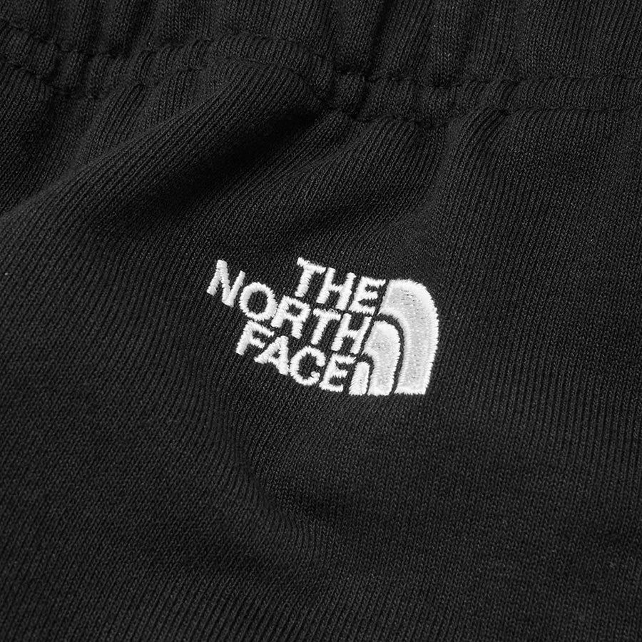 THE NORTH FACE スモールロゴヘザースウェットパンツ ブラック ブランドロゴ ワンポイント刺繍 NB32636