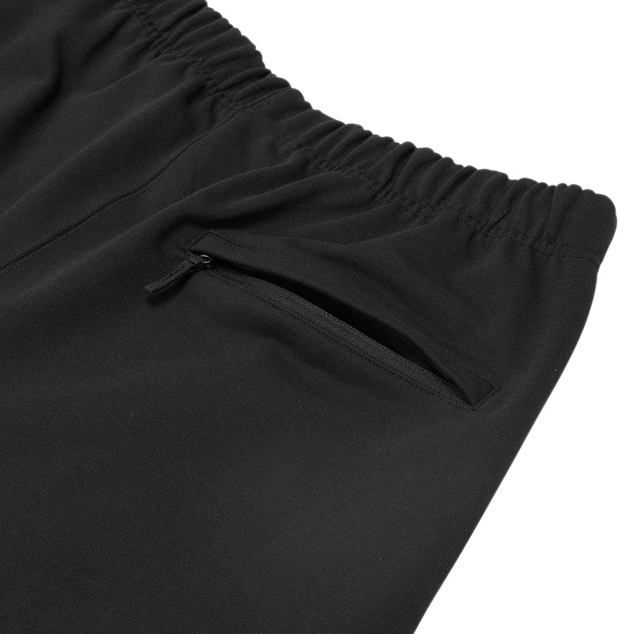 THE NORTH FACE スモールロゴヘザースウェットパンツ ブラック ジッパー付きバックポケット NB32636