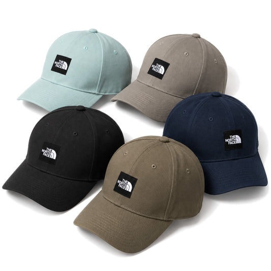 THE NORTH FACE スクエアロゴキャップ ブラック アーバンネイビー ニュートープ マッシュルーム ミューテッドパイン 5カラー NN02334