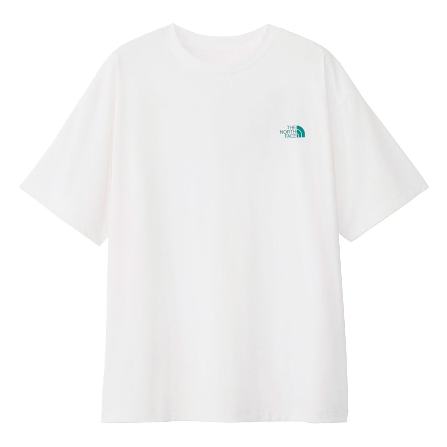 THE NORTH FACE（ザ・ノース・フェイス）ES 66ロゴワイドティー ホワイト 正面