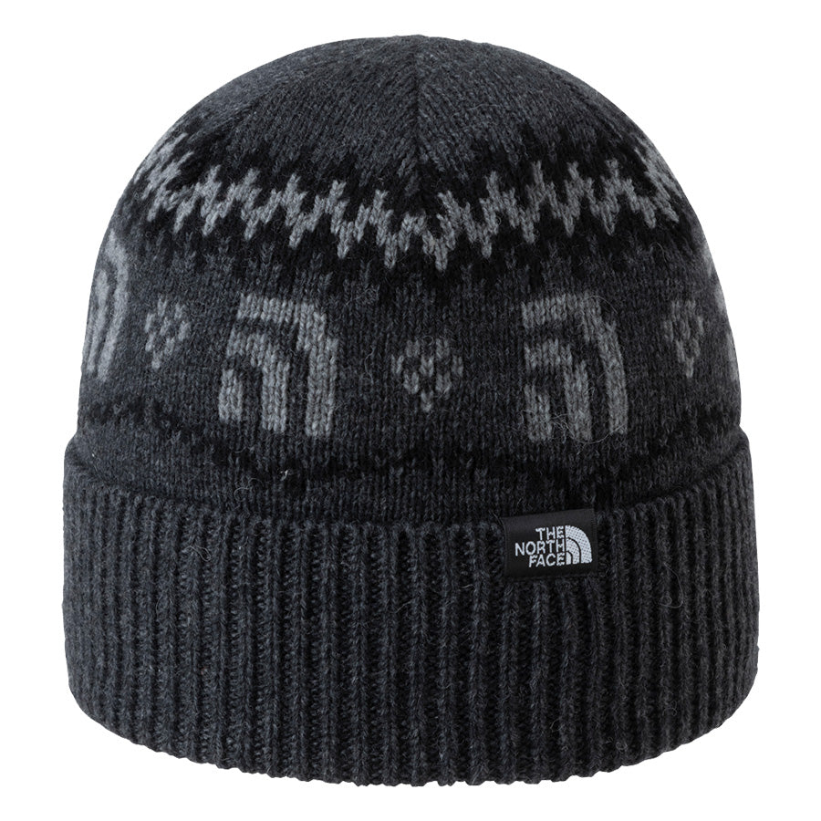the north face ビーニー ニット帽 ビンテージ vintage THE NORTH FACE - ノースフェイス ウール ニット キャップ