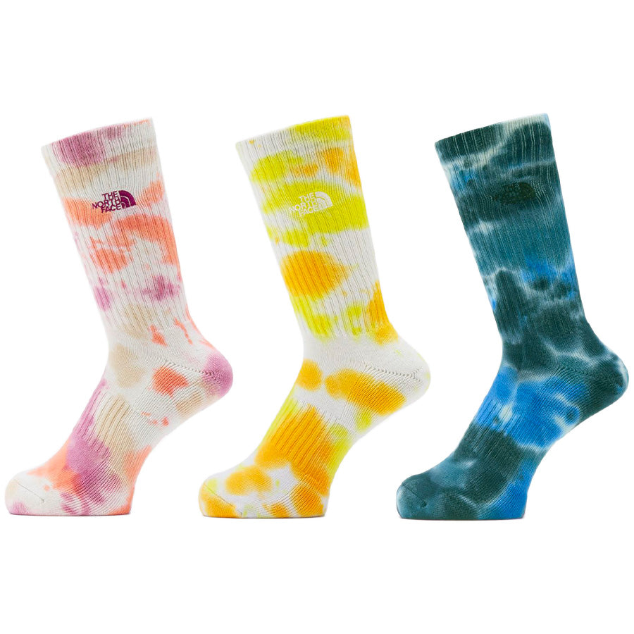 THE NORTH FACE タイ ダイ クルー ソックス ユニセックス