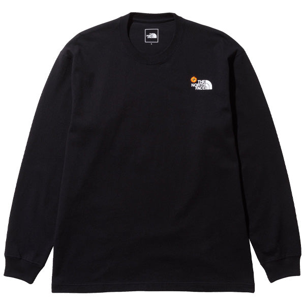 THE NORTH FACE フラワーロゴワンピース　M THE NORTH FACE】ロングスリーブフラワーロゴワンピース | ザ